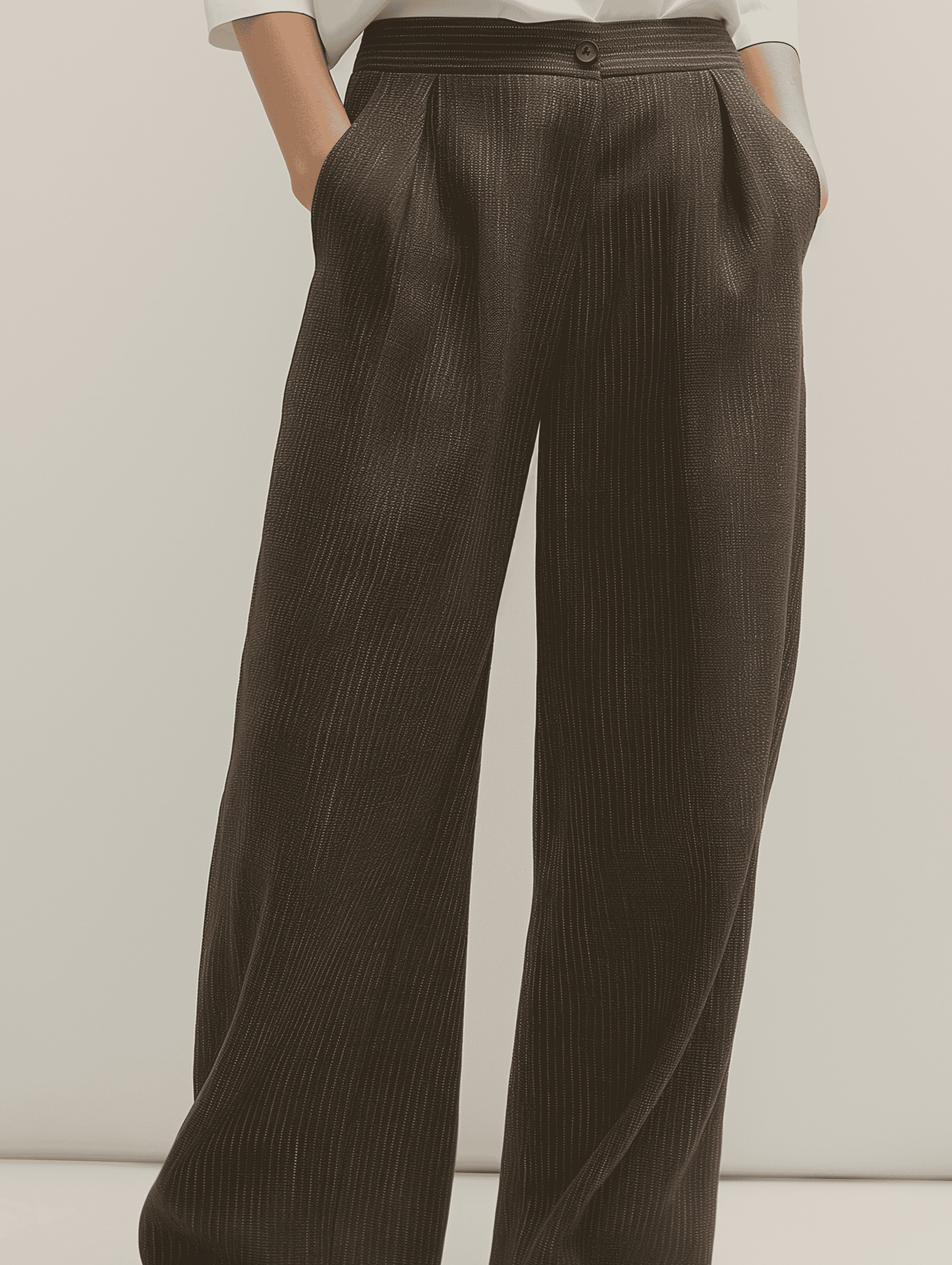 Pinstripe Trousers